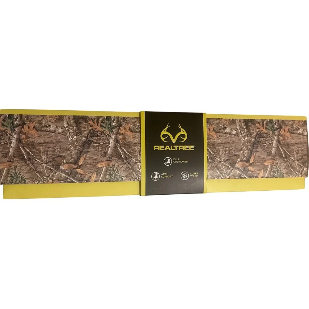 RealTree Mens 6 Pack Full Cushion Boot Socks Shoe Size 6‎ 12
